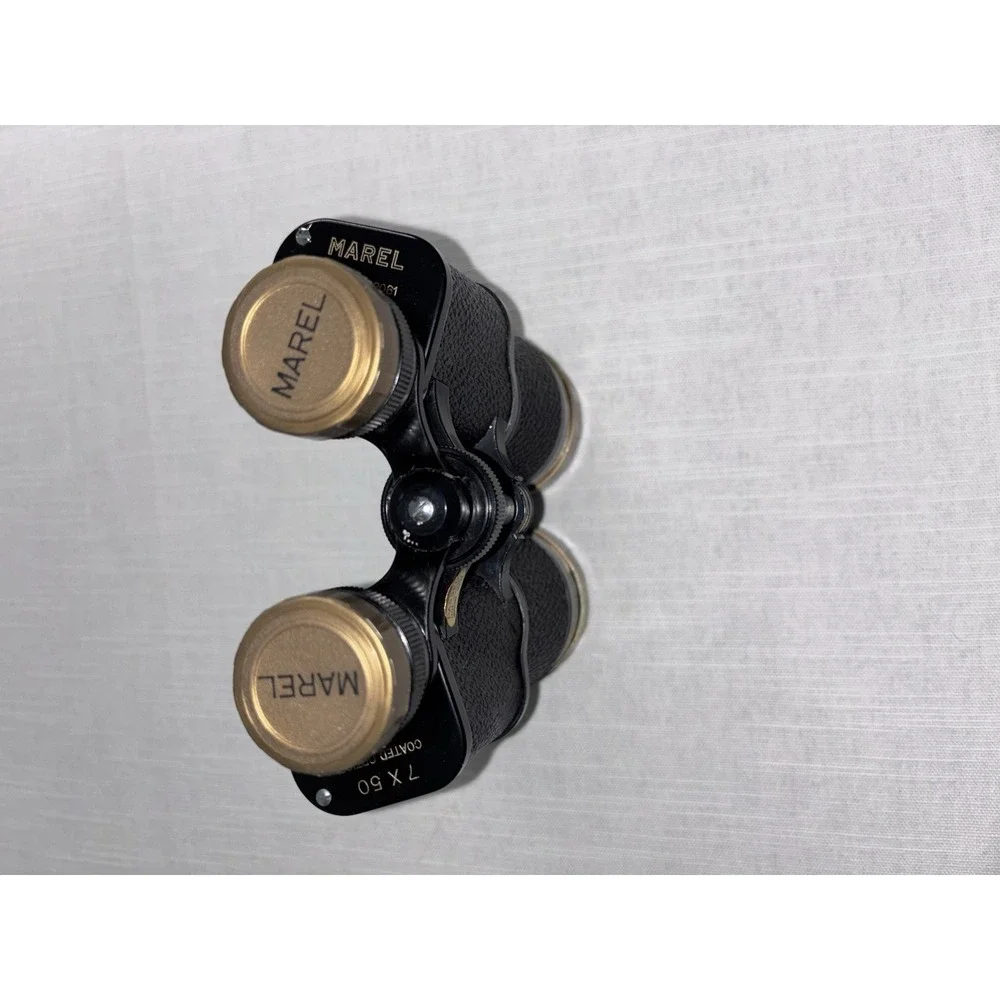 Pair of Vintage Marel Lightweight 7 x 50 Binoculars w/Case Japan